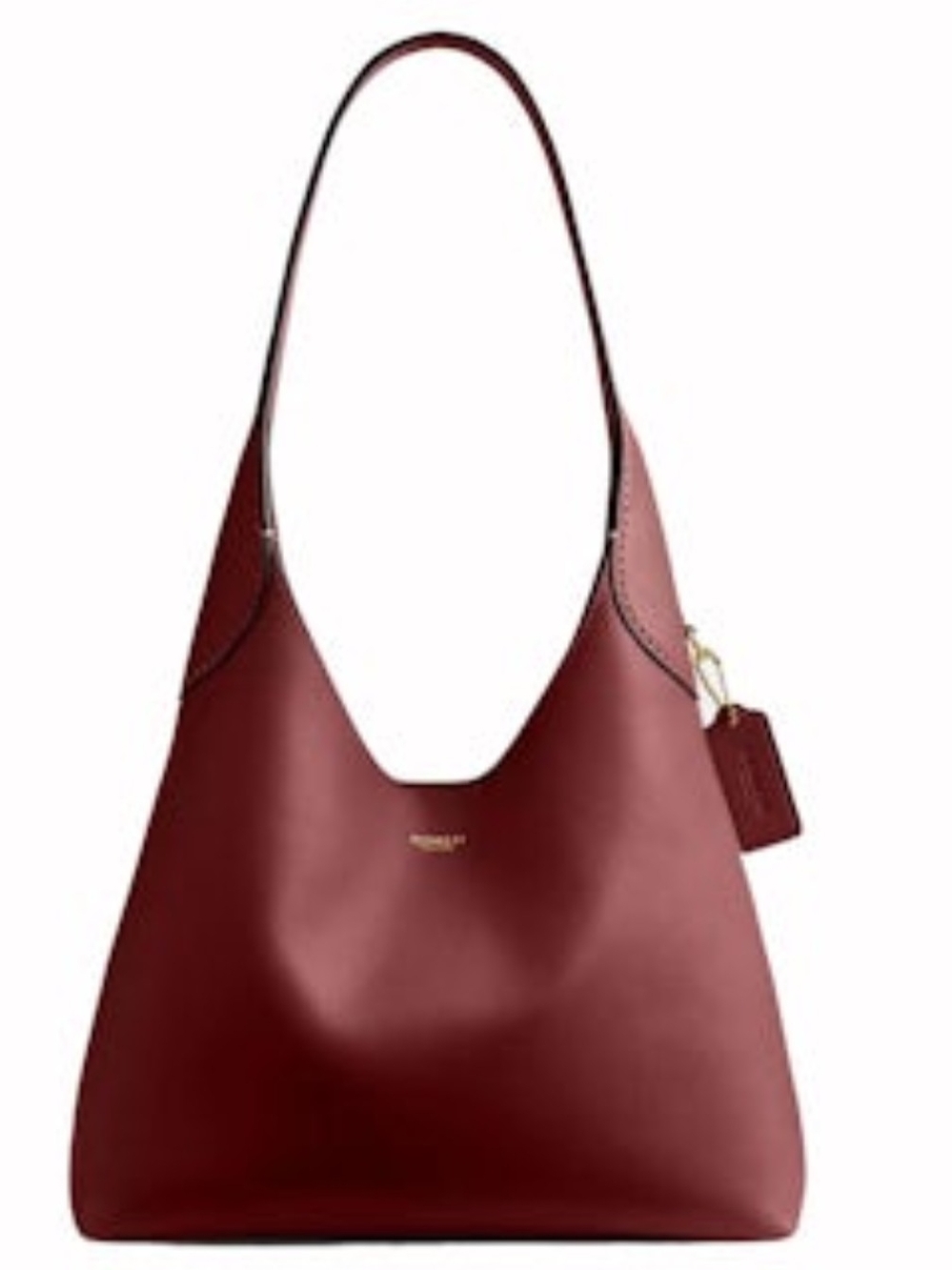 Coach Brooklyn Shoulder Bag Dark Ruby